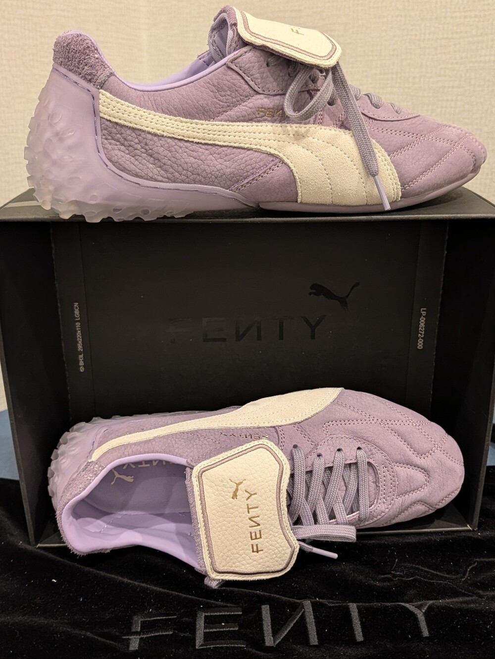 FENTY x PUMA Avanti Leather and Suede Sneakers (NIB) with Dust Bag